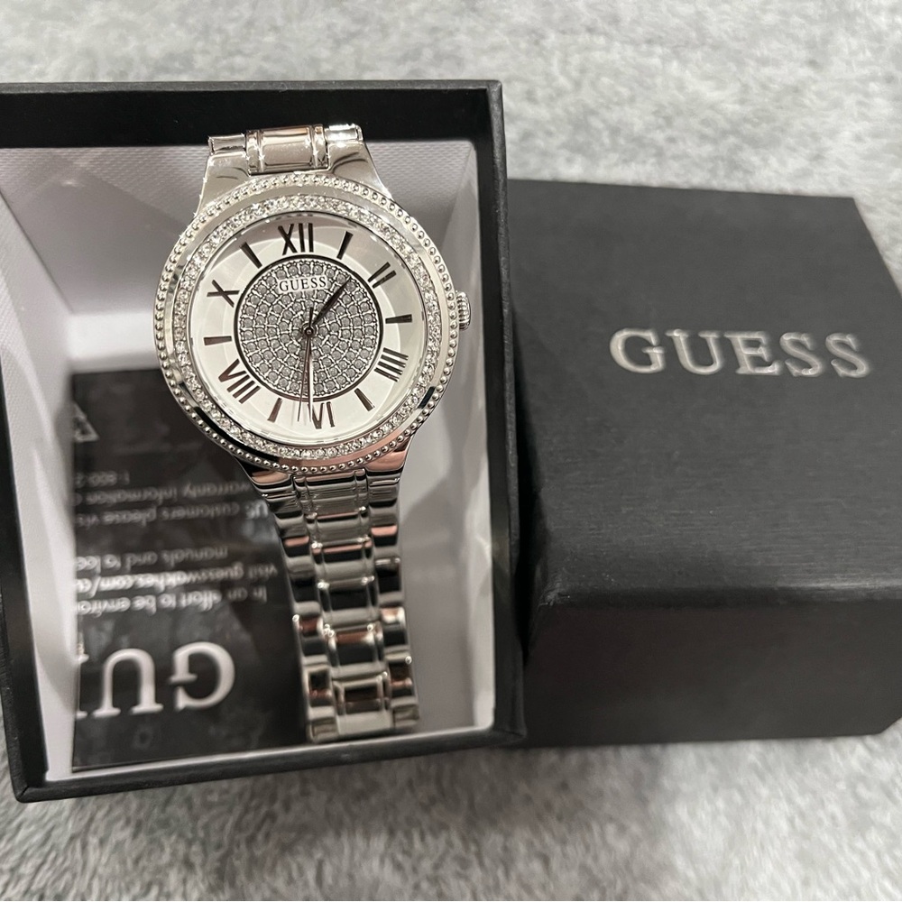 Guess Women's Watch with Silver Accents